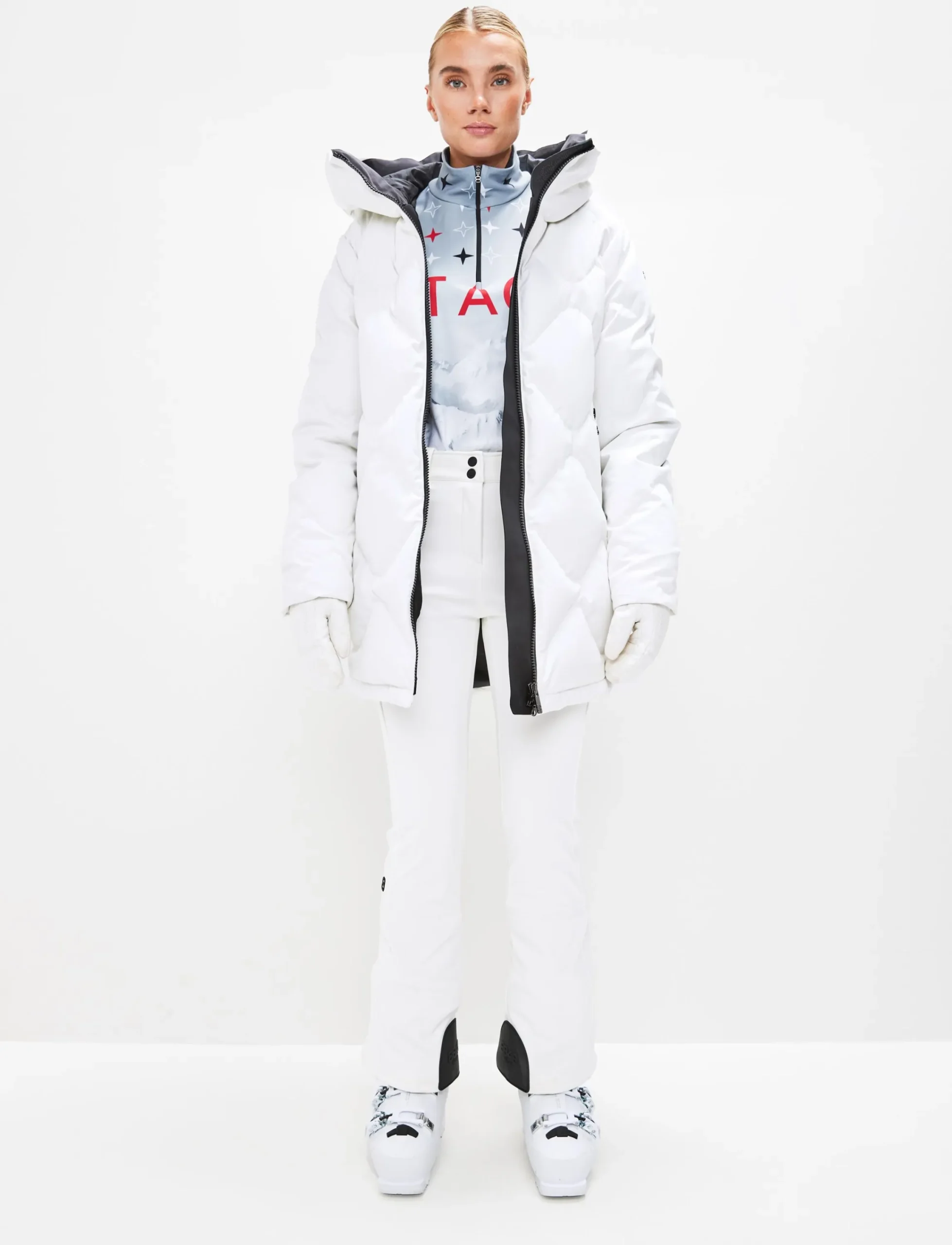 8848 Altitude Klader|Nadine W Ski Parka - Blanc