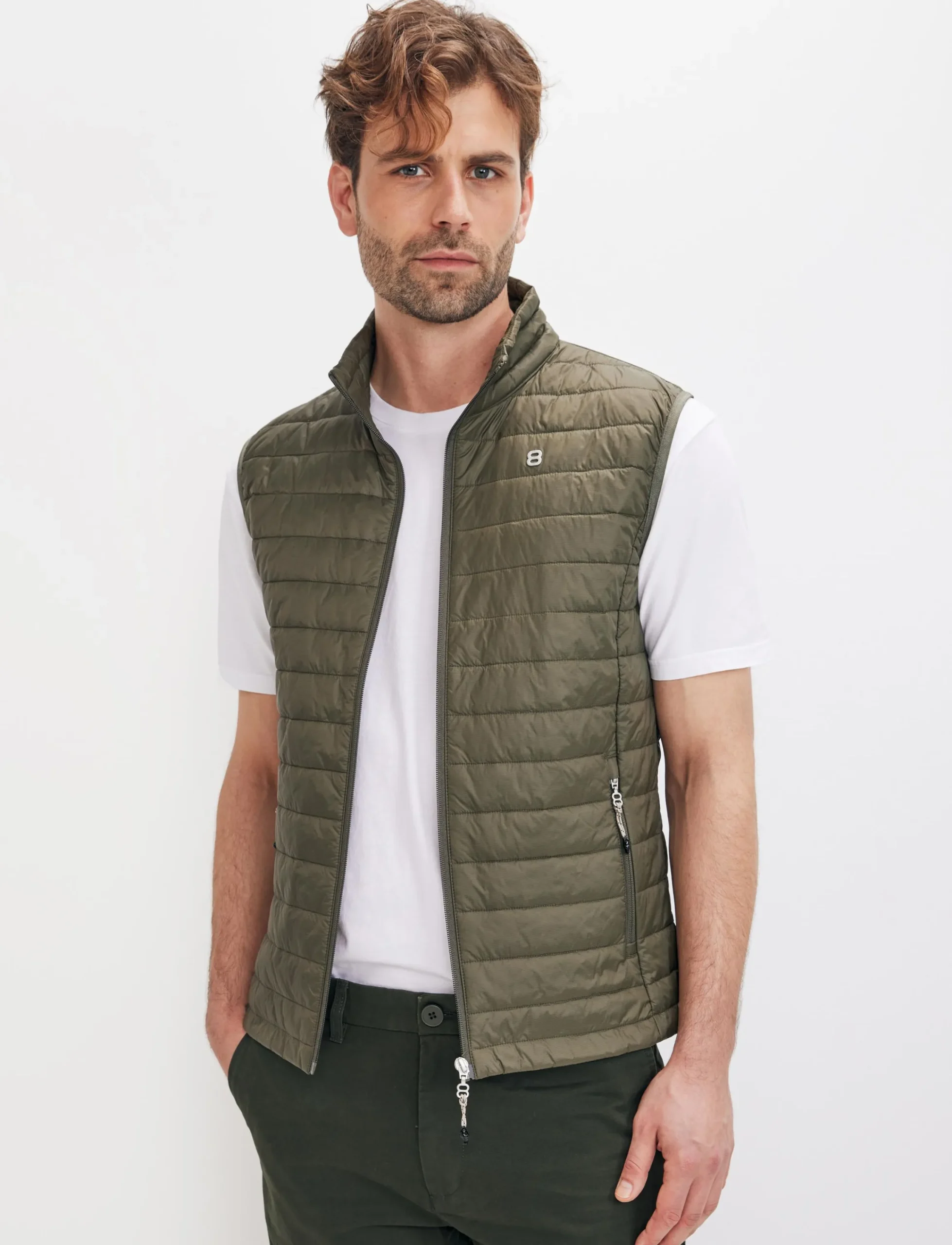 8848 Altitude Skidkläder|Nova 2.0 Hybrid Vest - Army Green