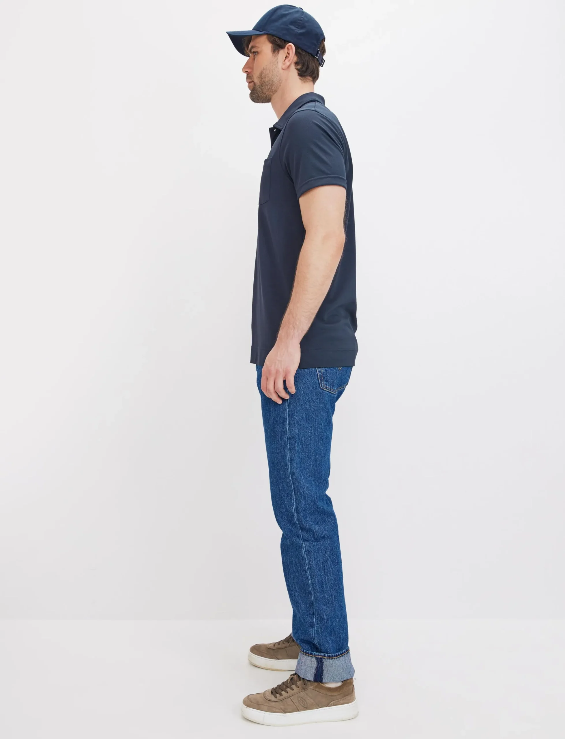 8848 Altitude Klader|Phase Tech Polo Shirt - Navy