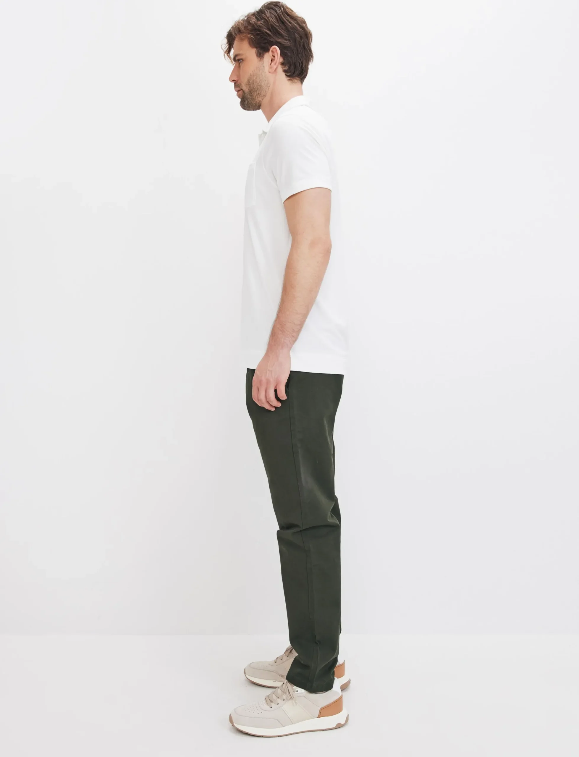 8848 Altitude Klader|Phase Tech Polo Shirt - White