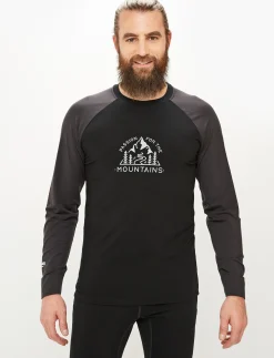 8848 Altitude Klader|Polar Wool Ls - Black