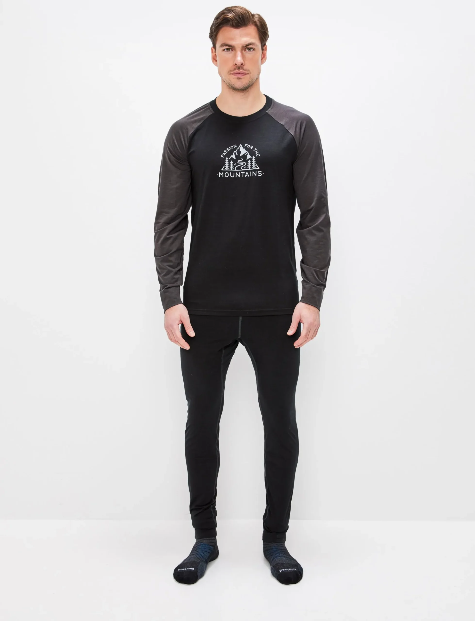 8848 Altitude Klader|Polar Wool Ls - Black