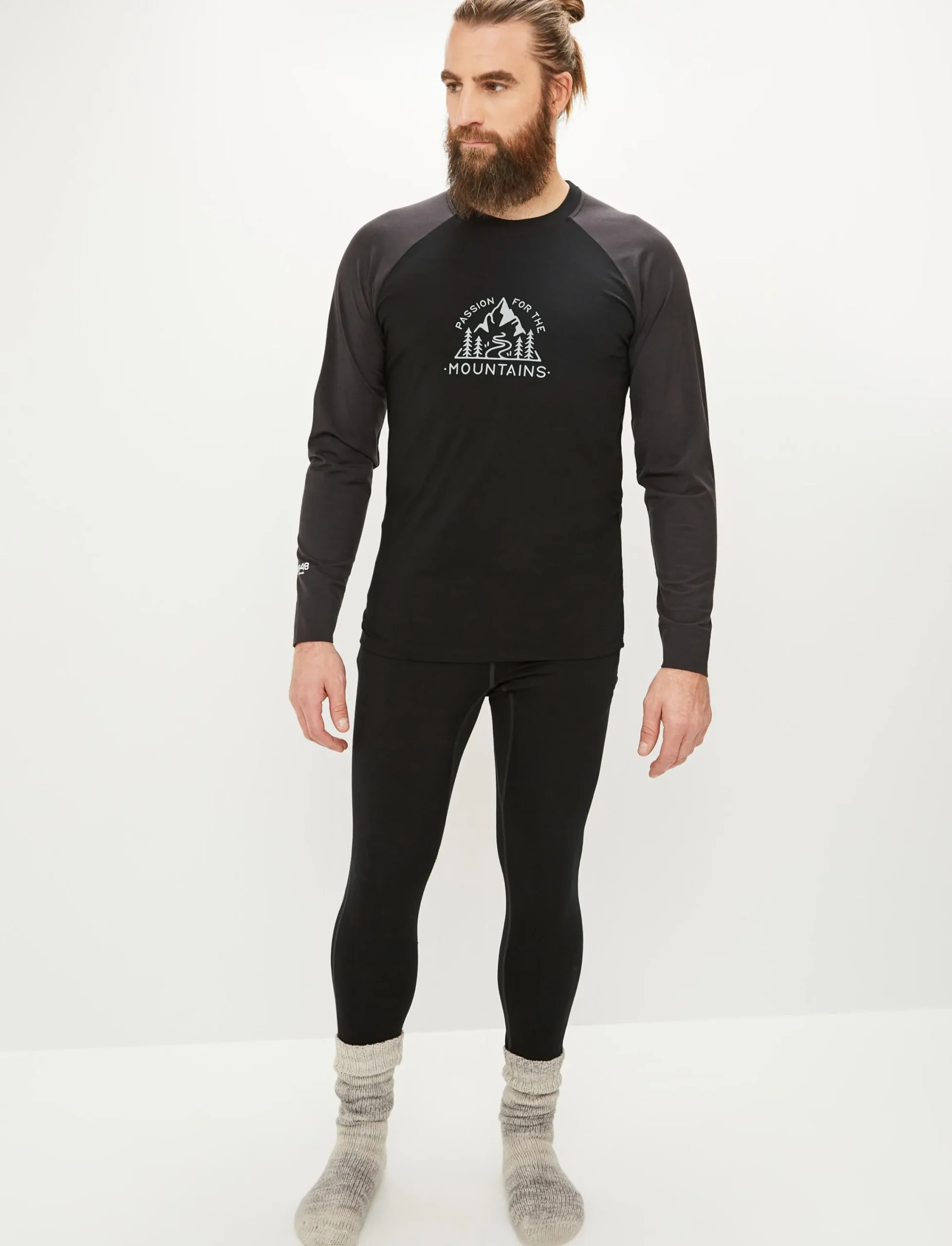 8848 Altitude Klader|Polar Wool Ls - Black