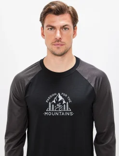 8848 Altitude Klader|Polar Wool Ls - Black