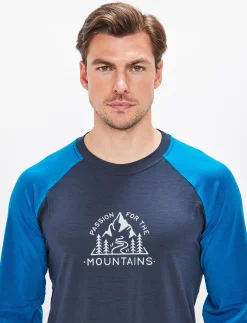 8848 Altitude Skidkläder|Polar Wool Ls - Navy