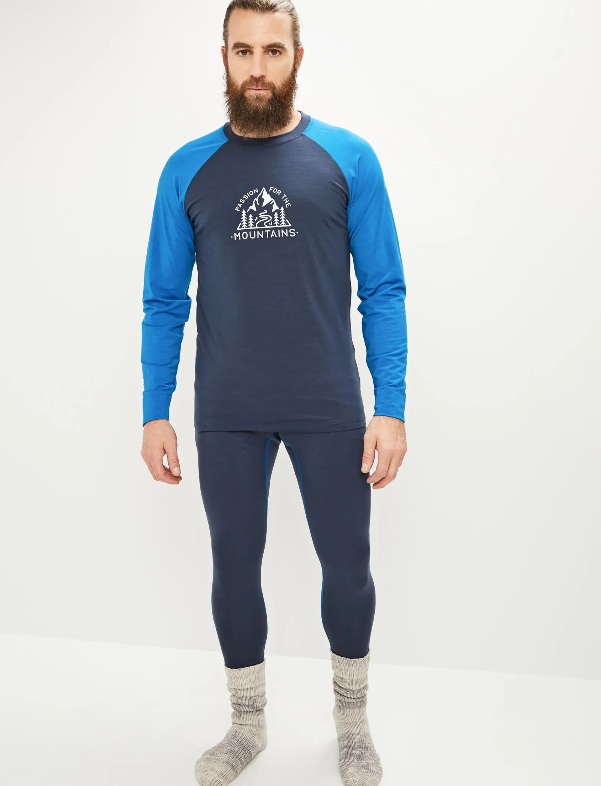 8848 Altitude Skidkläder|Polar Wool Ls - Navy