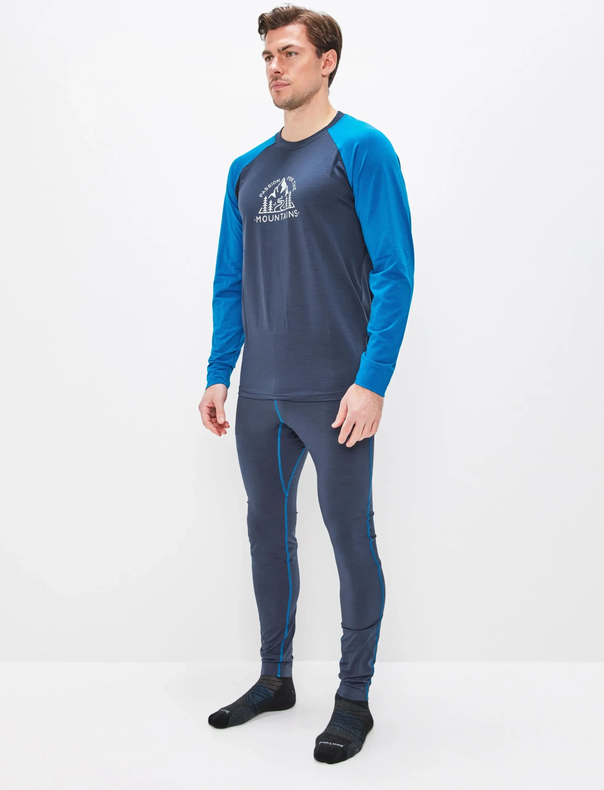 8848 Altitude Skidkläder|Polar Wool Ls - Navy
