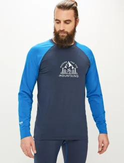 8848 Altitude Klader|Polar Wool Ls - Navy