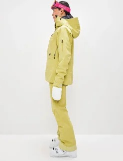 8848 Altitude Klader|Pow 3.0 W Shell Jacket - Flax Yellow
