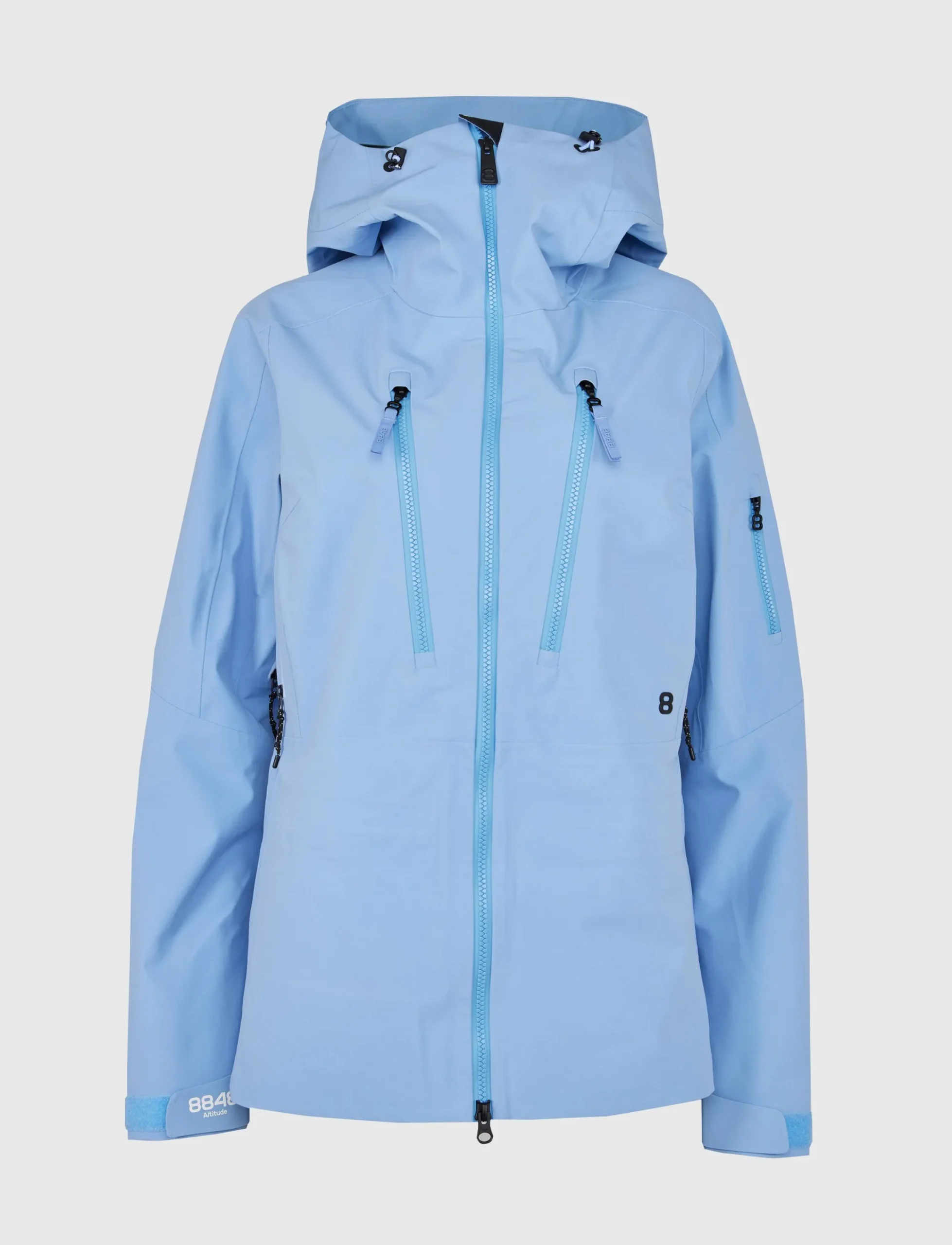8848 Altitude Skidkläder|Pow 3.0 W Shell Jacket - Hortensia Blue