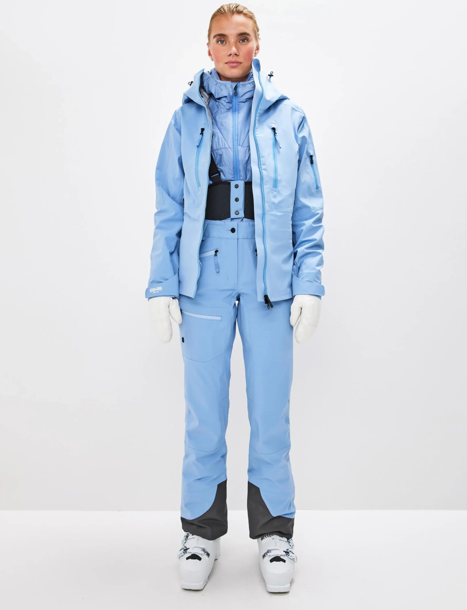 8848 Altitude Klader|Pow 3.0 W Shell Jacket - Hortensia Blue