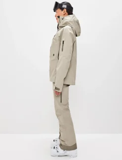 8848 Altitude Skidkläder|Pow 3.0 W Shell Jacket - Lt Fallen Rock