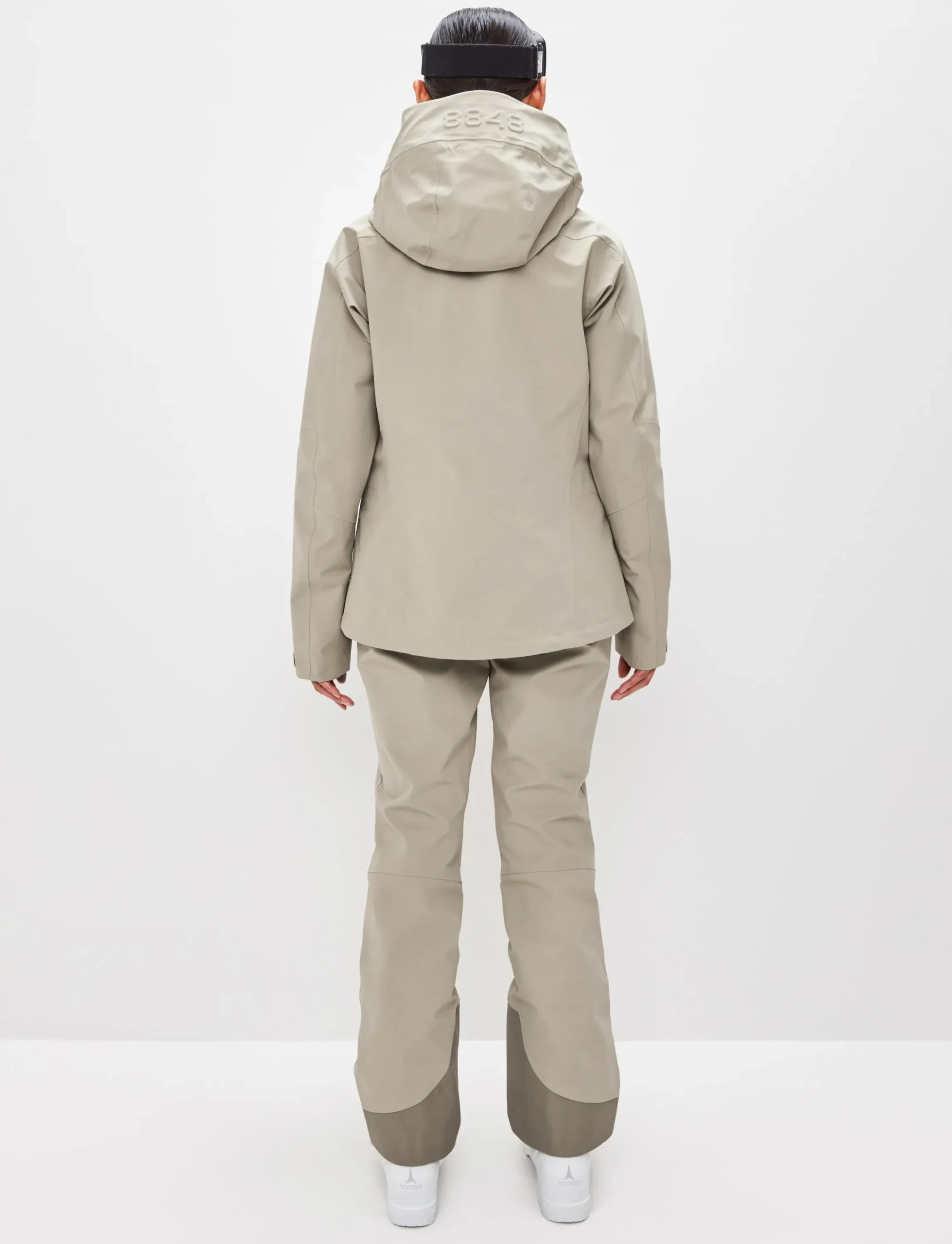 8848 Altitude Skidkläder|Pow 3.0 W Shell Jacket - Lt Fallen Rock