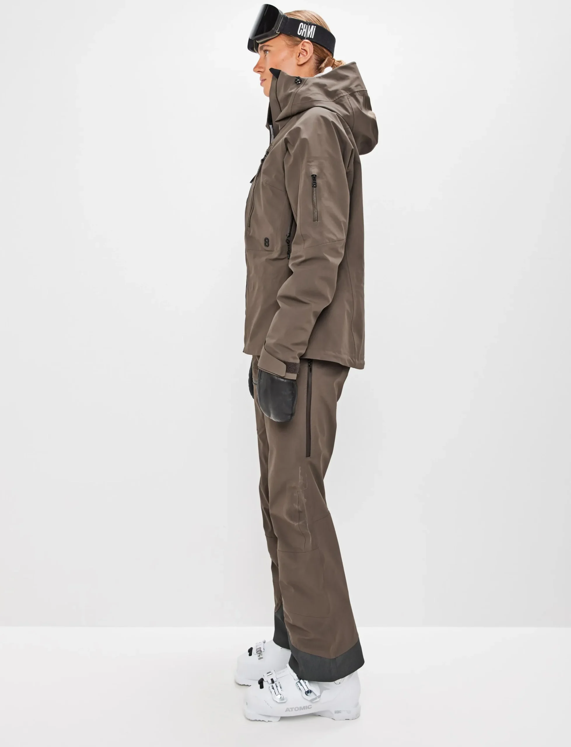 8848 Altitude Klader|Pow 3.0 W Shell Jacket - Pale Brown