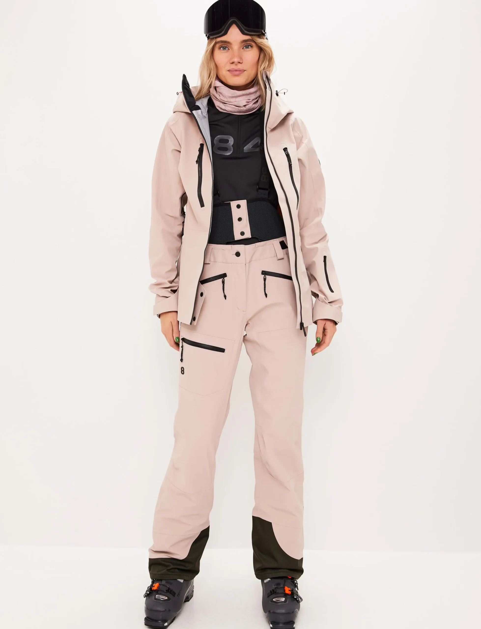 8848 Altitude Klader|Pow W 2.0 Jacket - Powder Pink