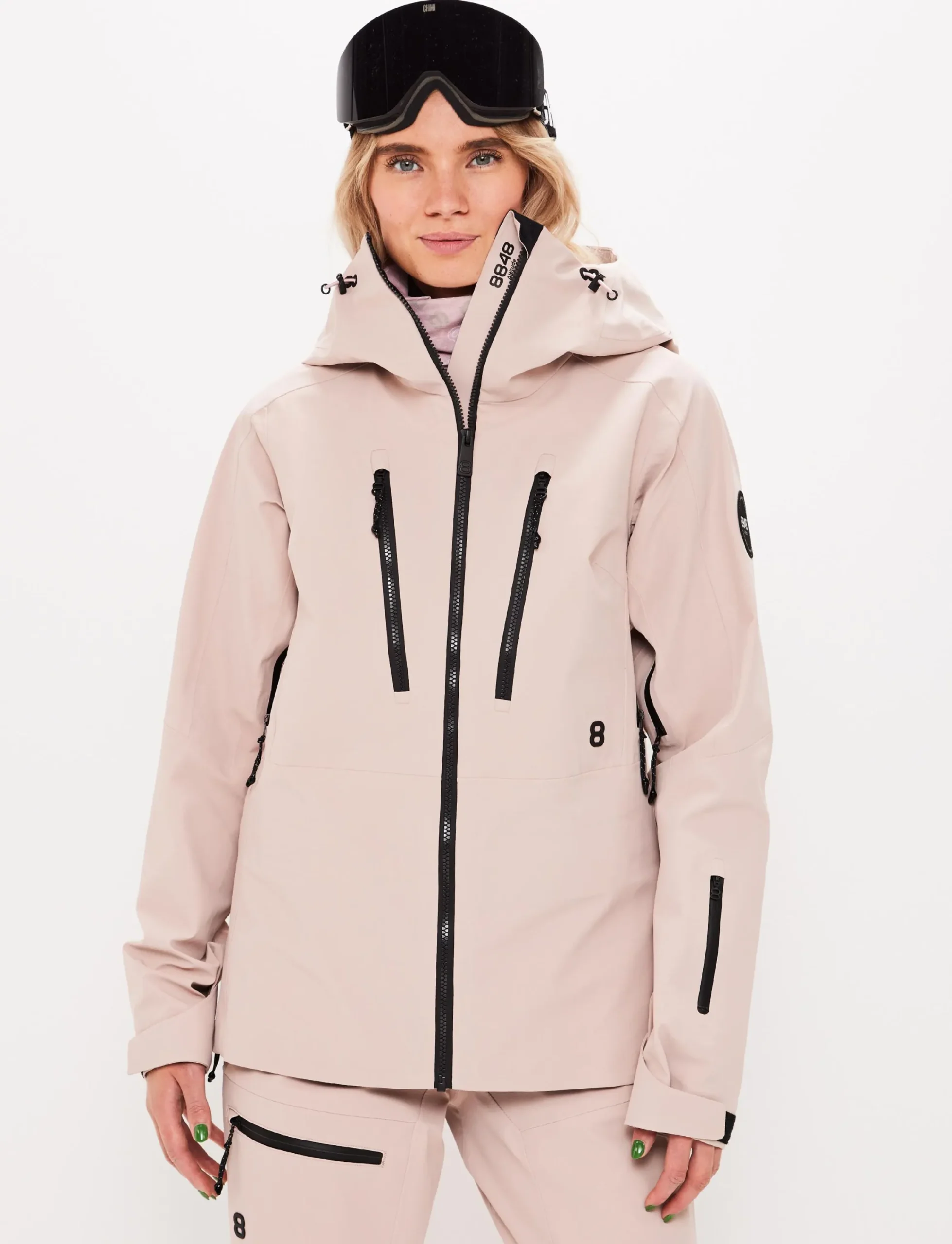 8848 Altitude Skidkläder|Pow W 2.0 Jacket - Powder Pink