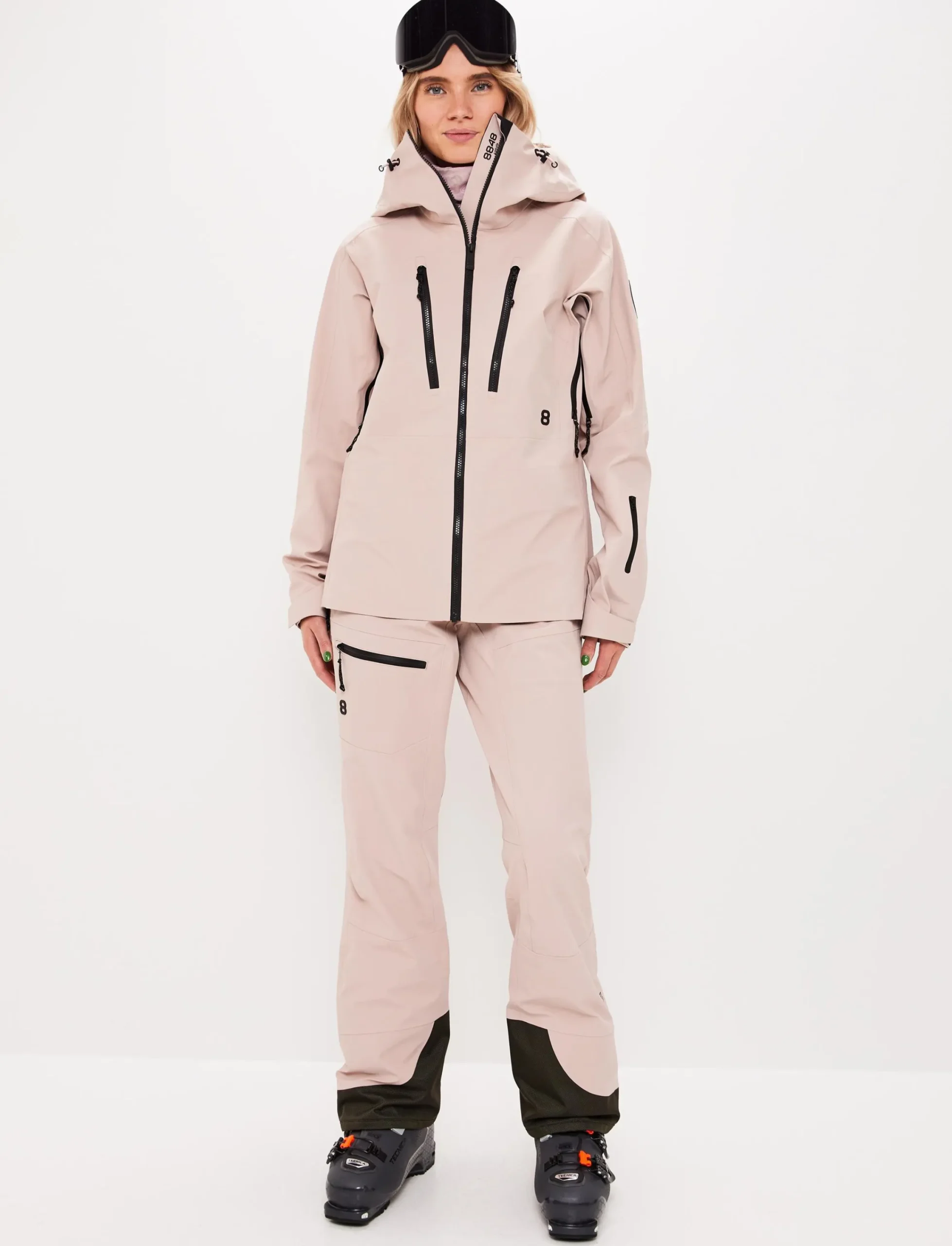 8848 Altitude Skidkläder|Pow W 2.0 Jacket - Powder Pink
