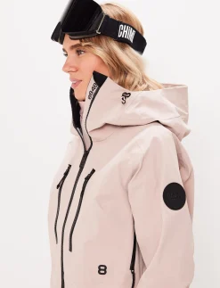 8848 Altitude Skidkläder|Pow W 2.0 Jacket - Powder Pink