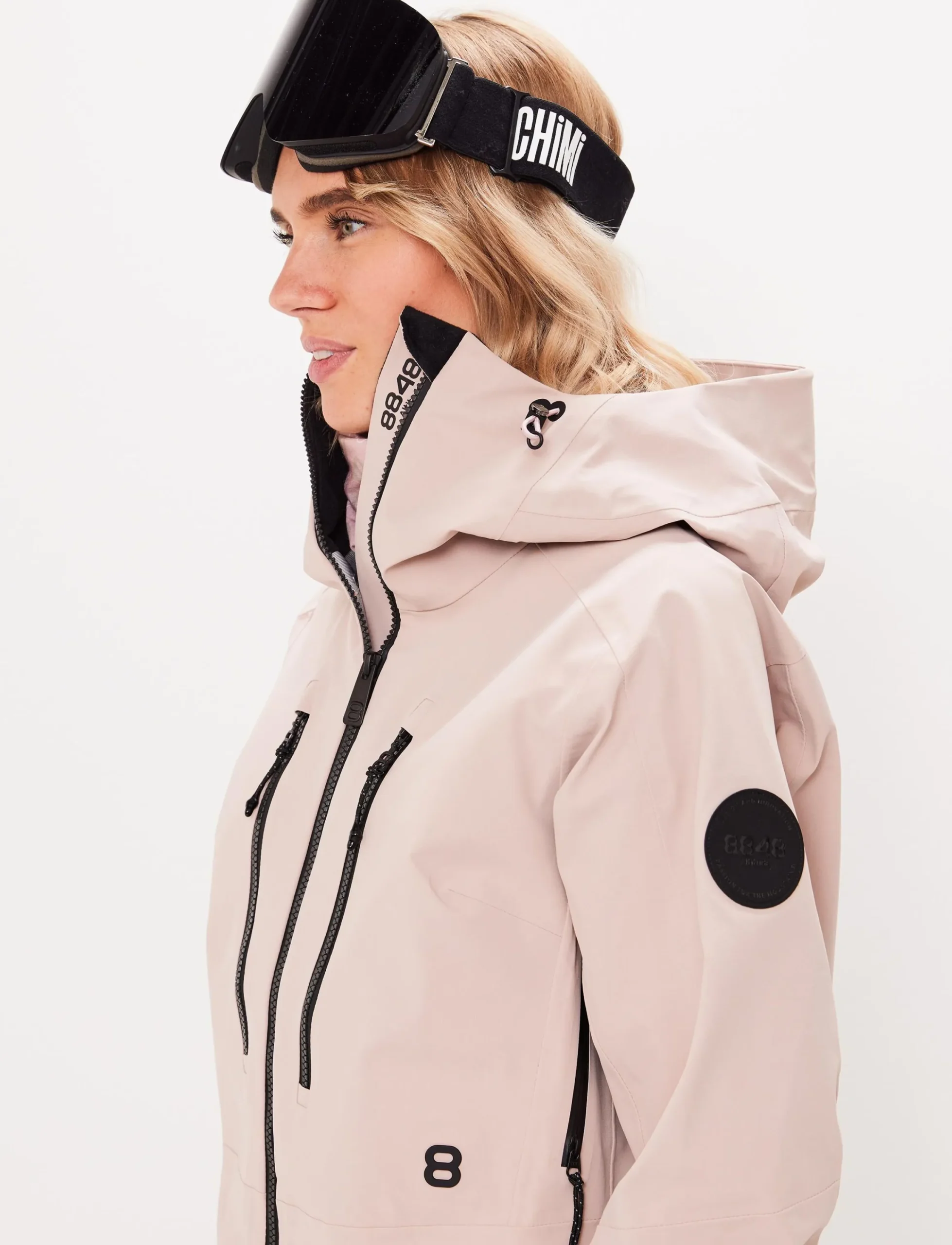 8848 Altitude Skidkläder|Pow W 2.0 Jacket - Powder Pink