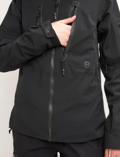 8848 Altitude Klader|Pow W Jacket - Black