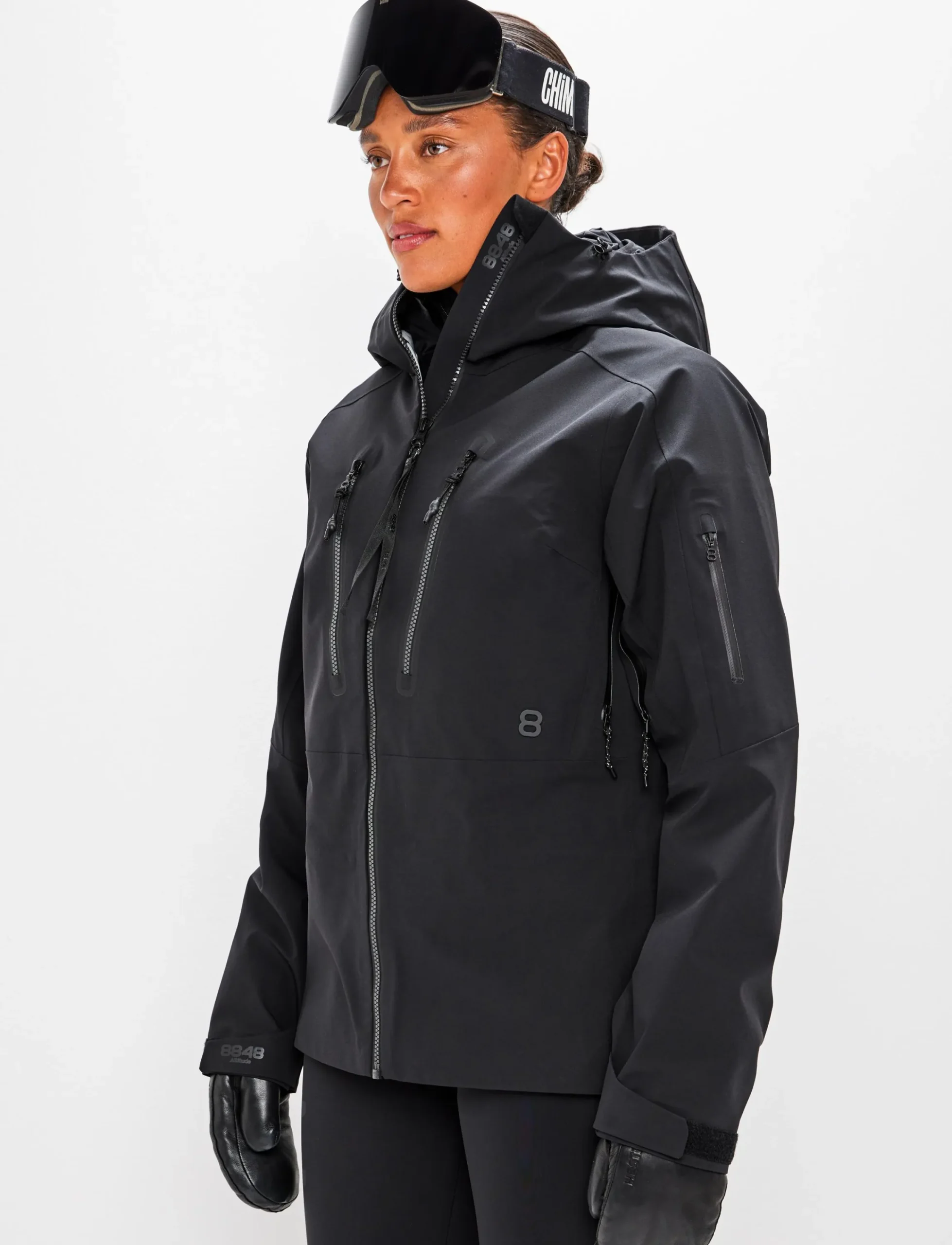 8848 Altitude Klader|Pow W Jacket - Black