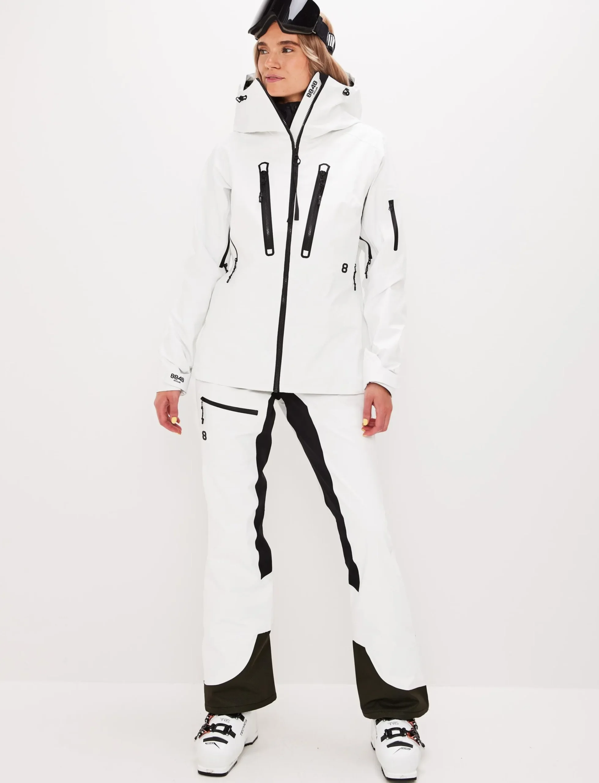 8848 Altitude Skidkläder|Pow W Jacket - Blanc