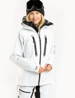 8848 Altitude Klader|Pow W Jacket - Blanc
