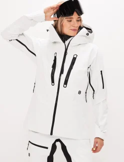 8848 Altitude Klader|Pow W Jacket - Blanc