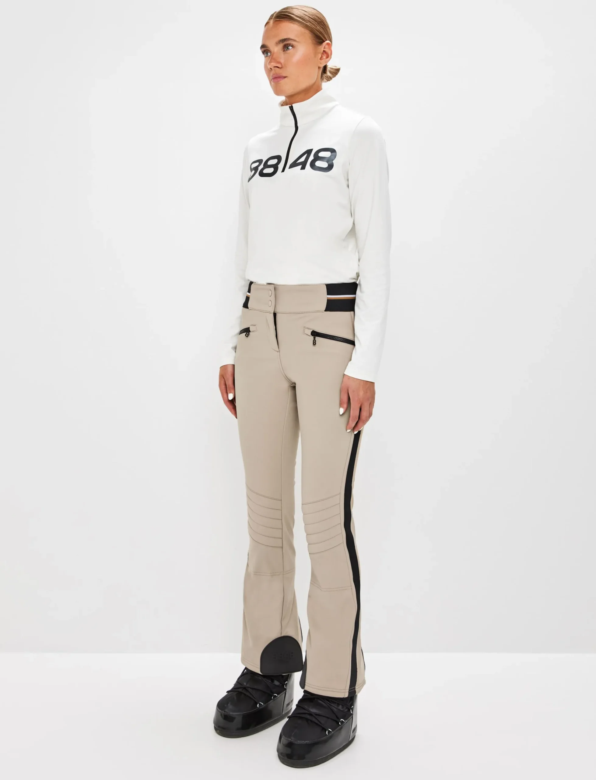 8848 Altitude Skidkläder|Randy 2.0 W Pant - Lt Fallen Rock
