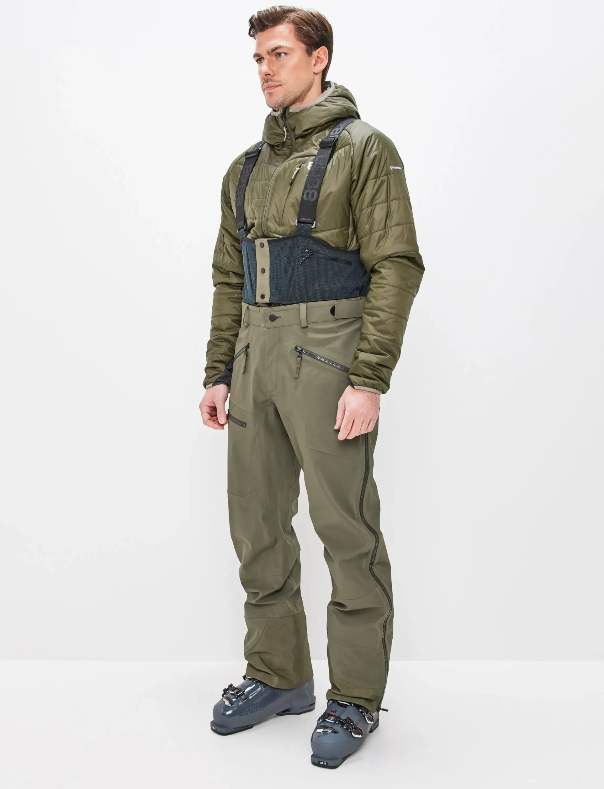 8848 Altitude Klader|Rappsy Shell Pants - Army Green
