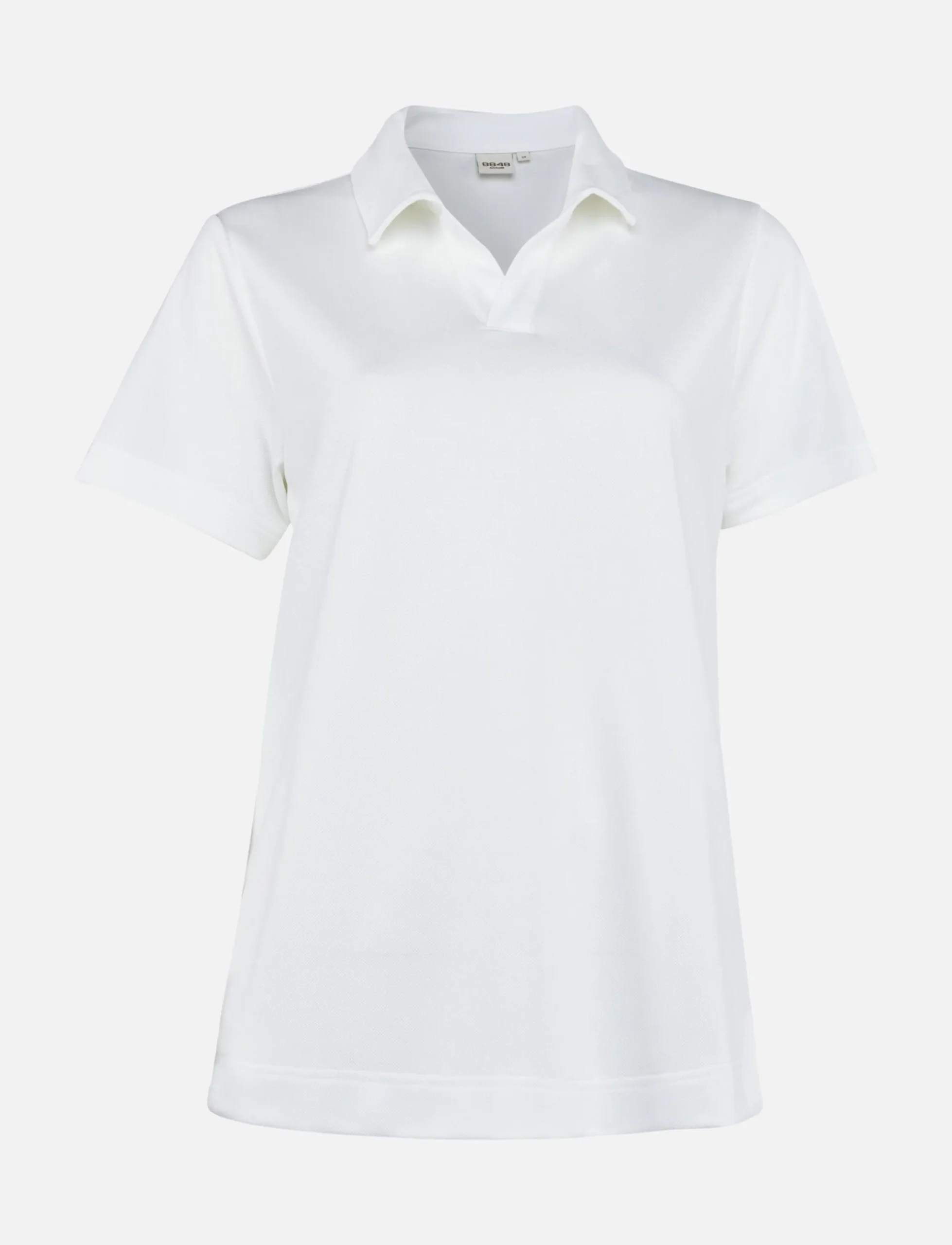 8848 Altitude Klader|Robin W Tech Polo Shirt - White