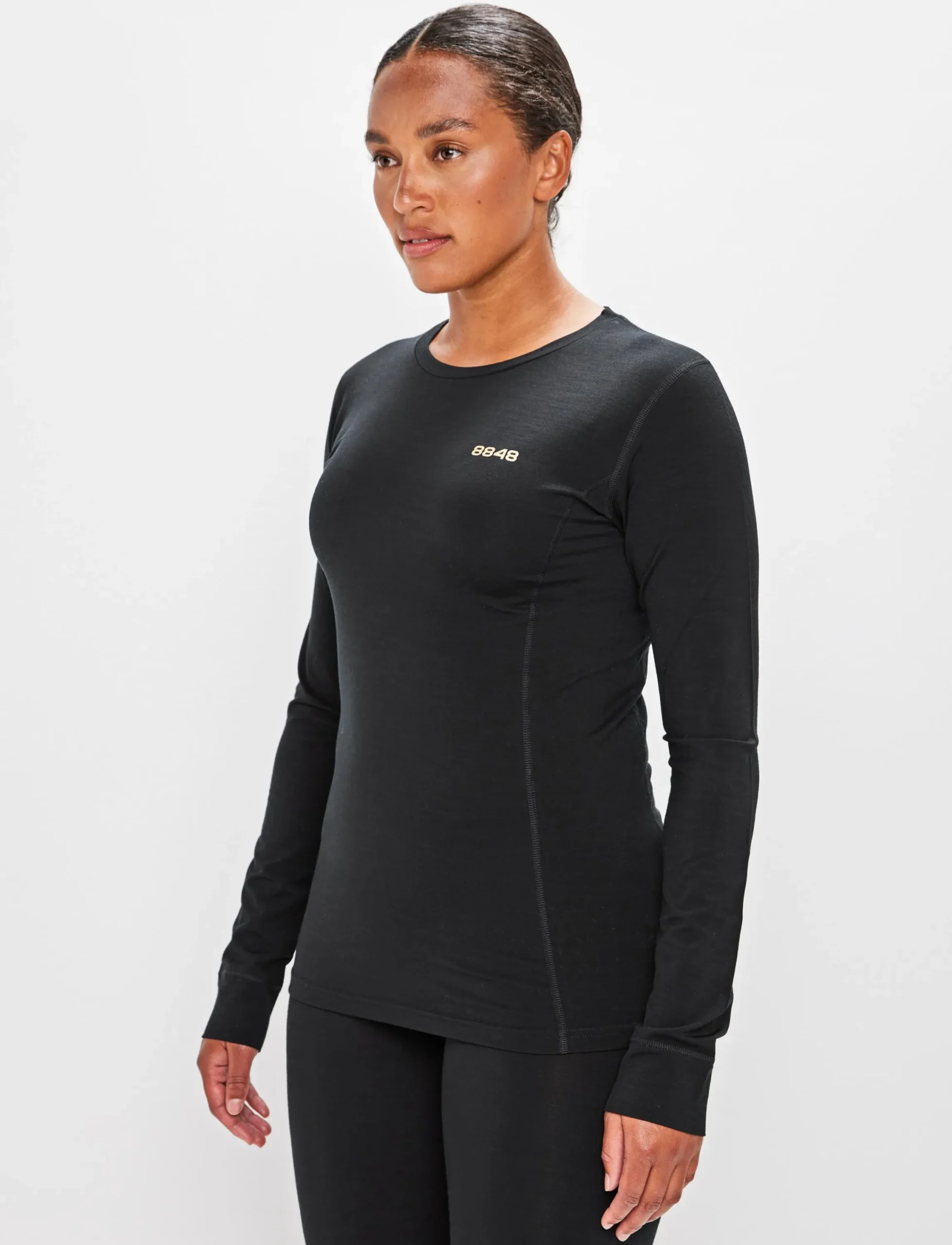 8848 Altitude Klader|Sami W Wool L/S - Black