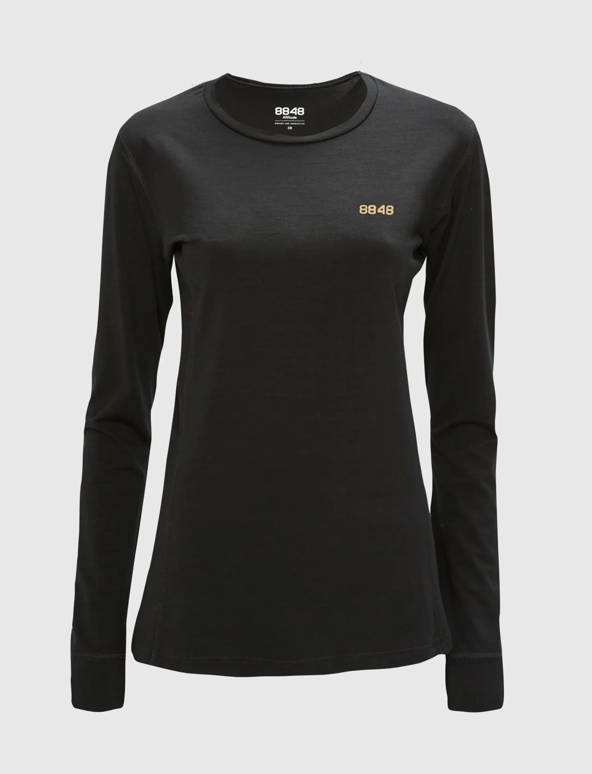 8848 Altitude Klader|Sami W Wool L/S - Black