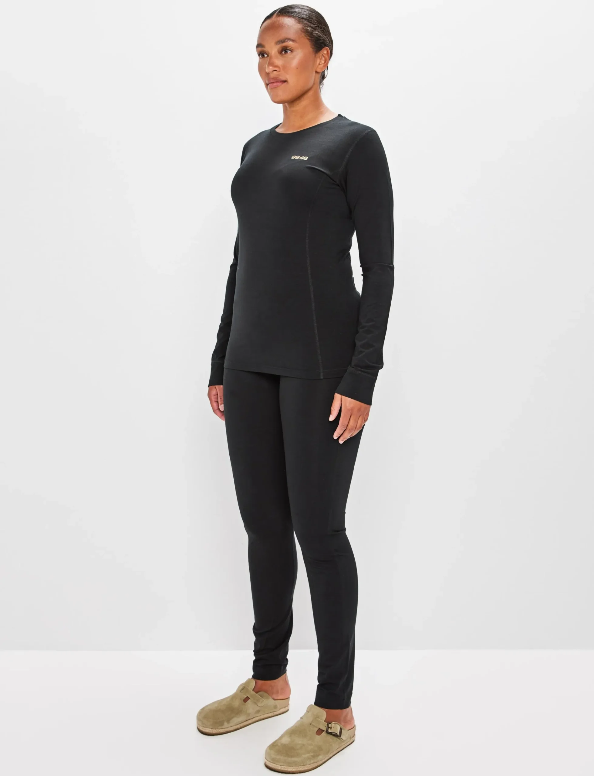 8848 Altitude Skidkläder|Sami W Wool L/S - Black