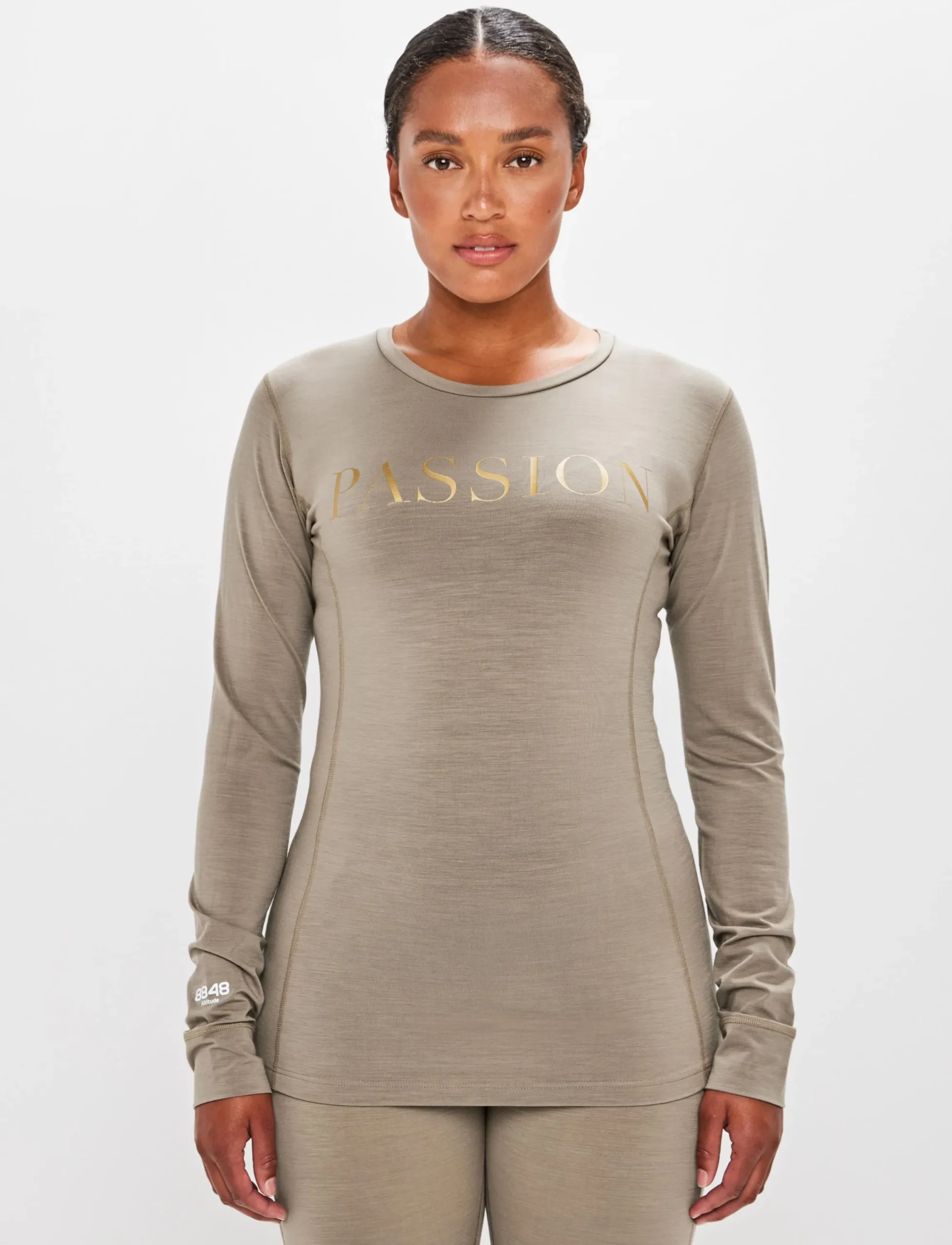 8848 Altitude Klader|Sami W Wool L/S - Fallen Rock