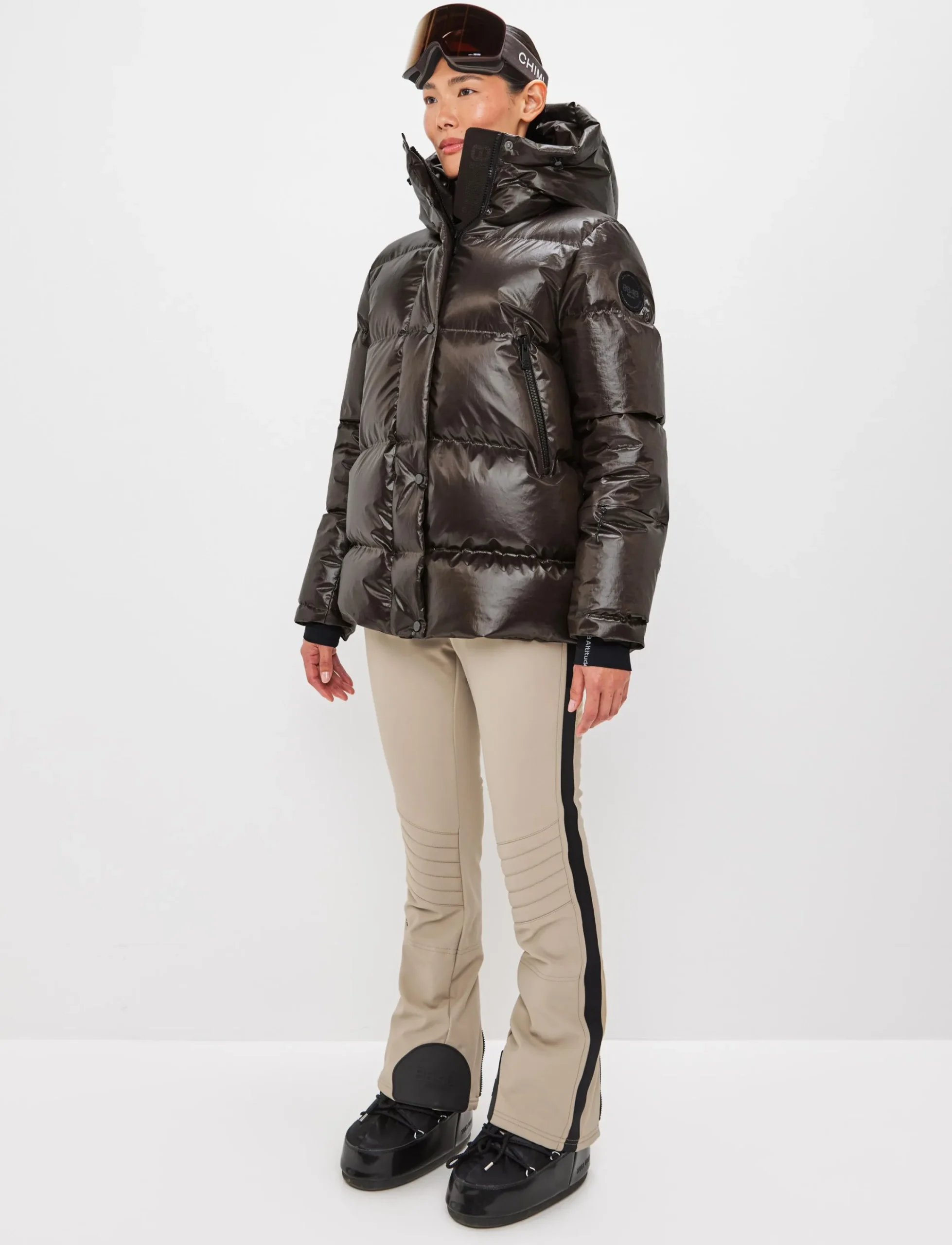 8848 Altitude Skidkläder|Sarah W Ski Down Jacket - Coffea