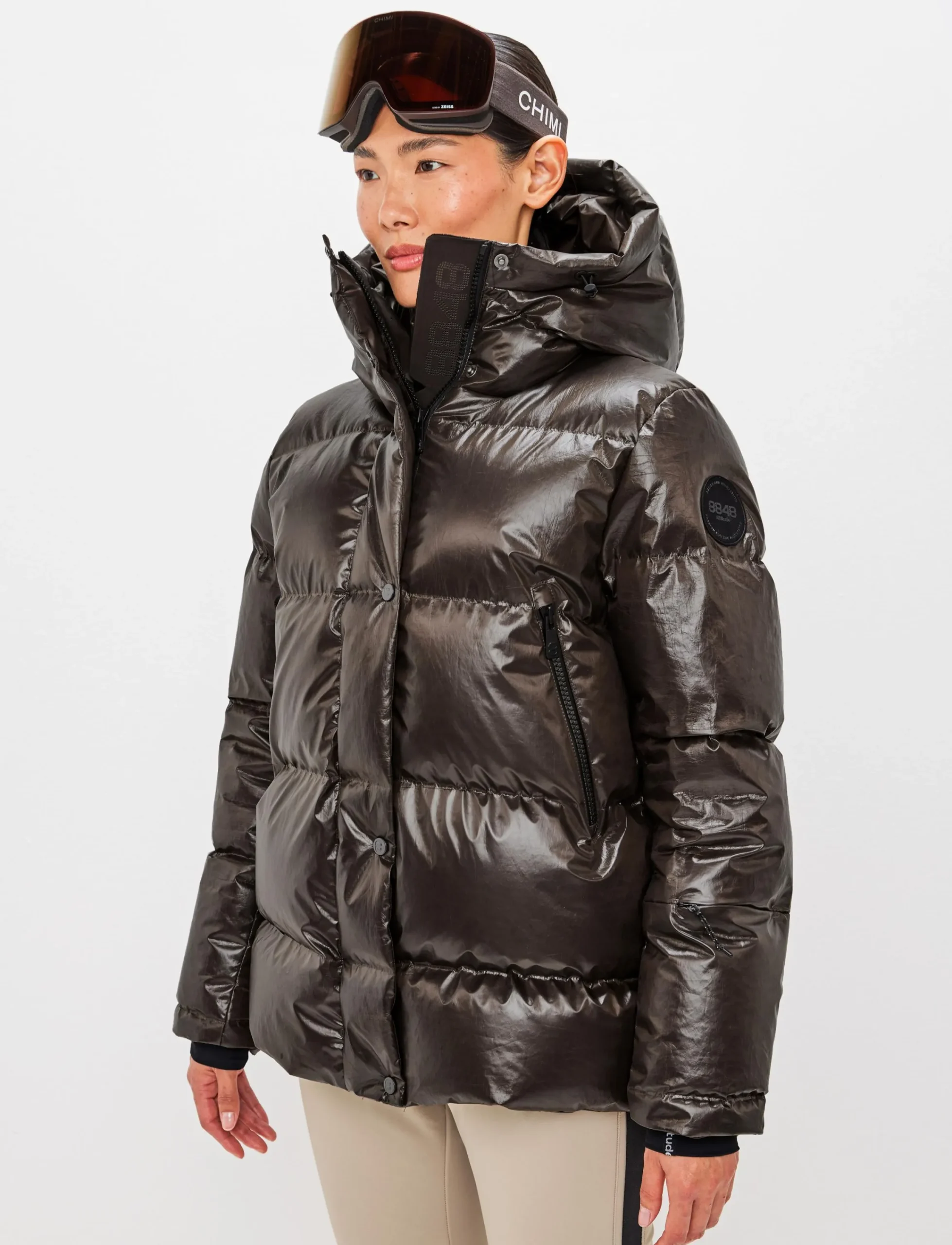 8848 Altitude Skidkläder|Sarah W Ski Down Jacket - Coffea