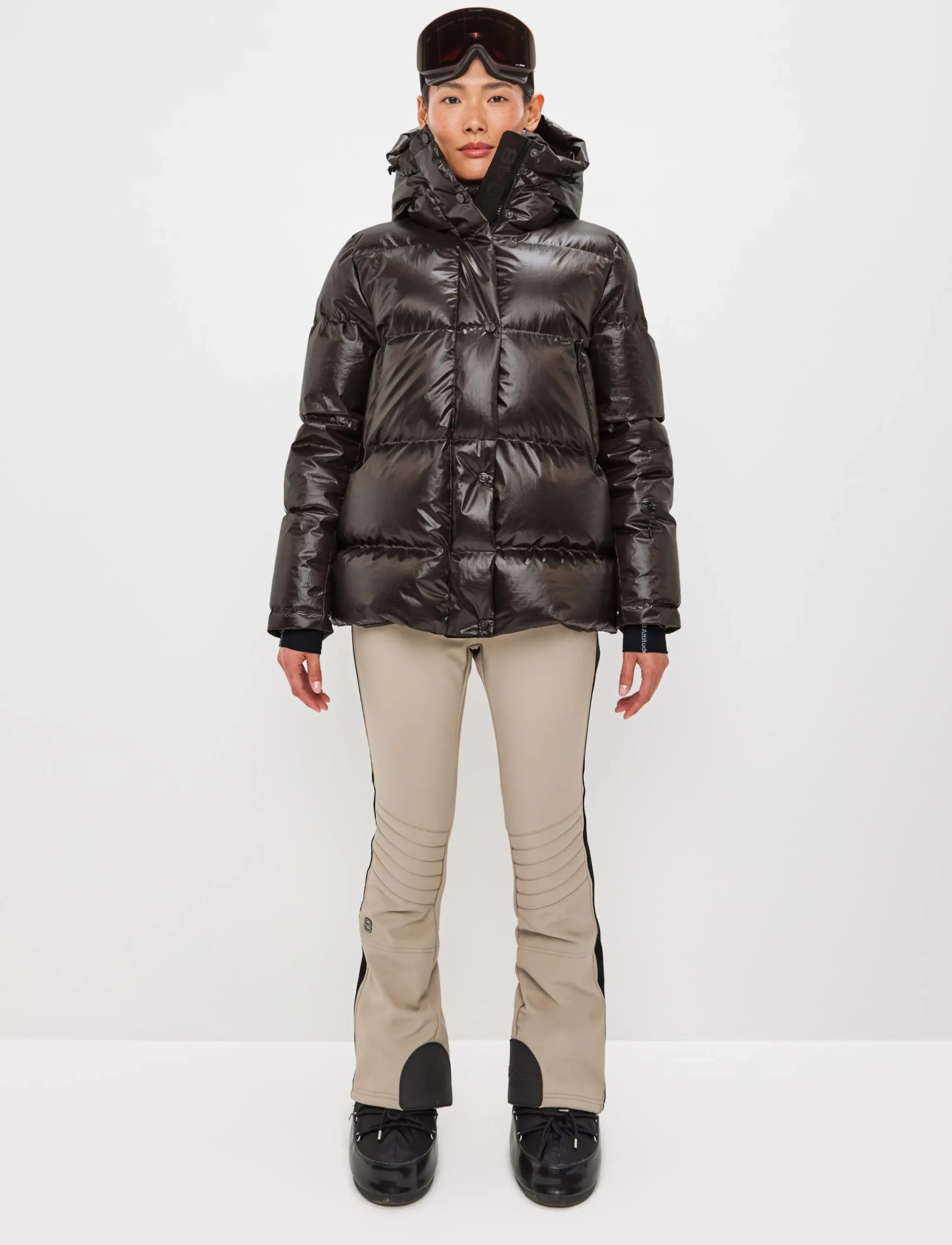 8848 Altitude Skidkläder|Sarah W Ski Down Jacket - Coffea