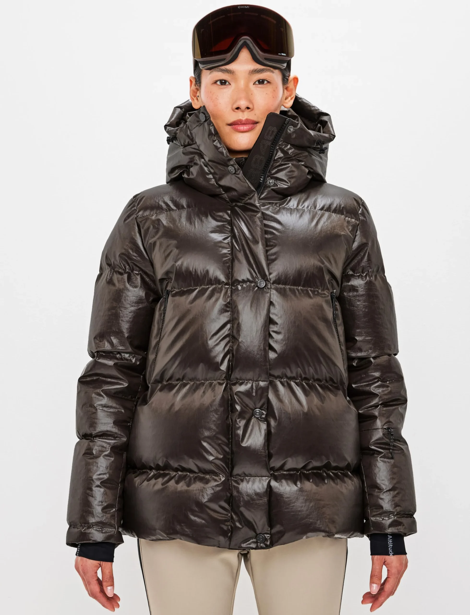 8848 Altitude Klader|Sarah W Ski Down Jacket - Coffea