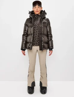 8848 Altitude Klader|Sarah W Ski Down Jacket - Coffea