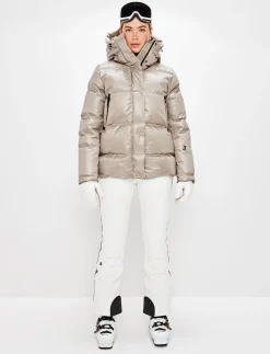 8848 Altitude Klader|Sarah W Ski Down Jacket - Lt Fallen Rock