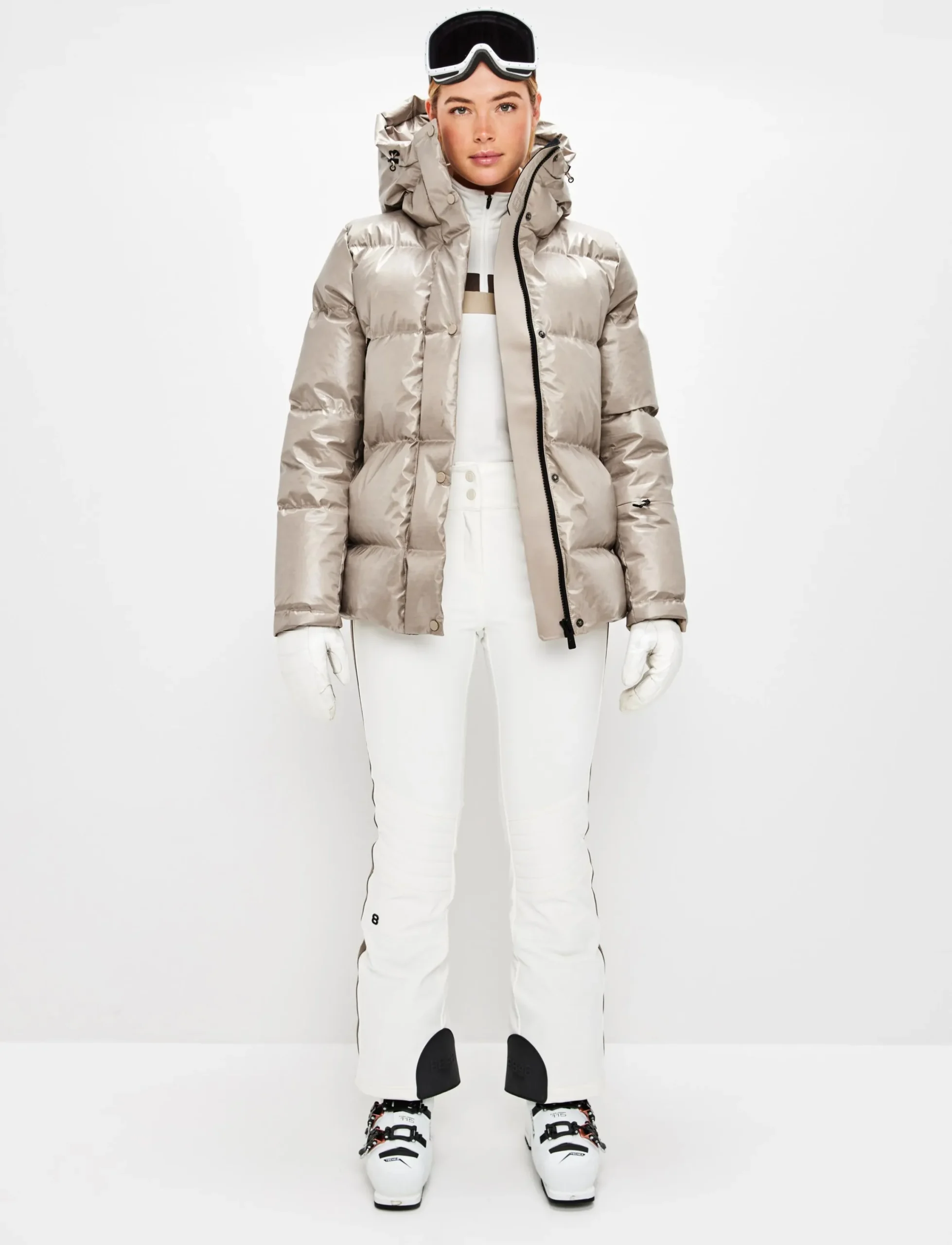 8848 Altitude Klader|Sarah W Ski Down Jacket - Lt Fallen Rock