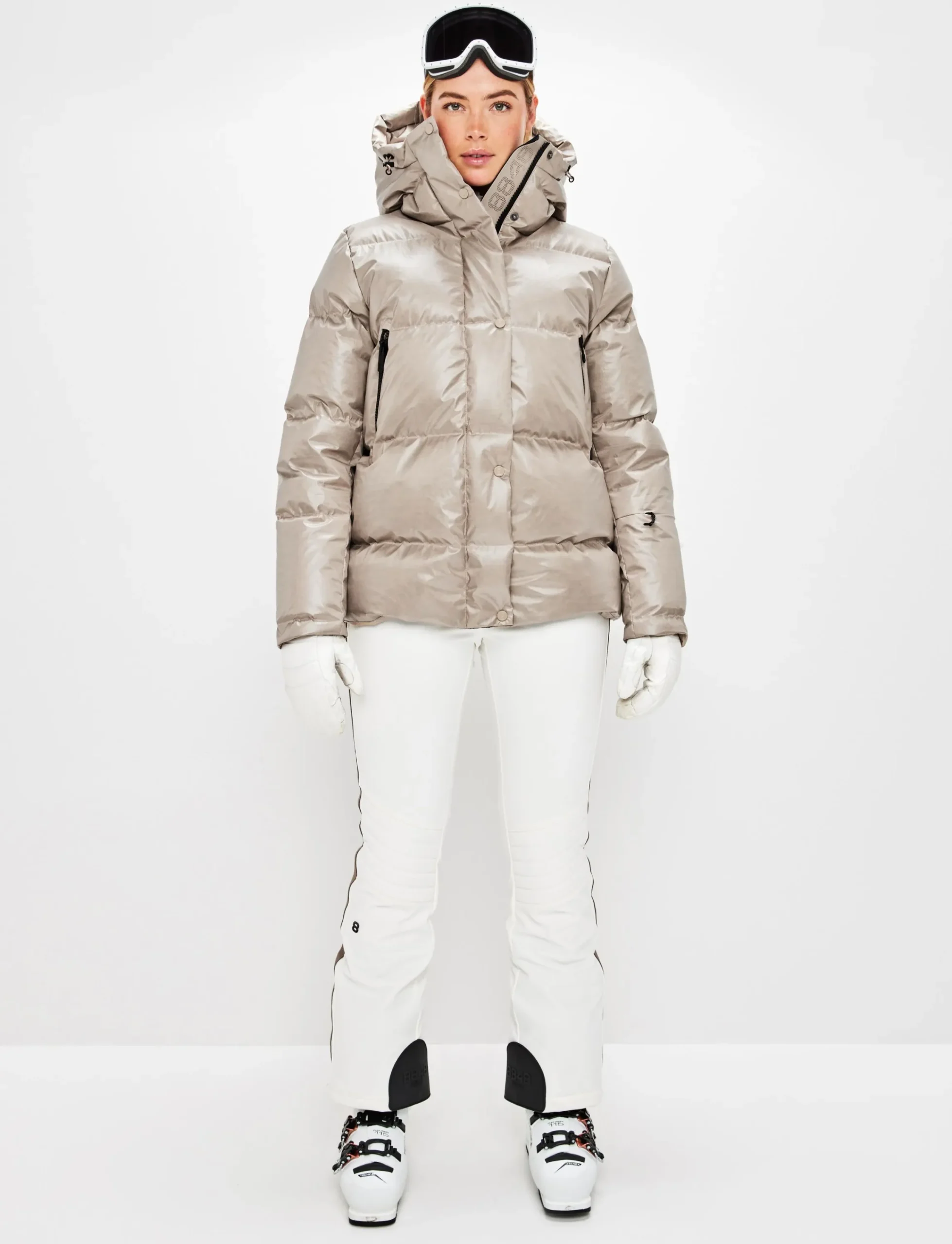 8848 Altitude Skidkläder|Sarah W Ski Down Jacket - Lt Fallen Rock