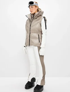 8848 Altitude Klader|Shacci W Down Vest - Lt Fallen Rock