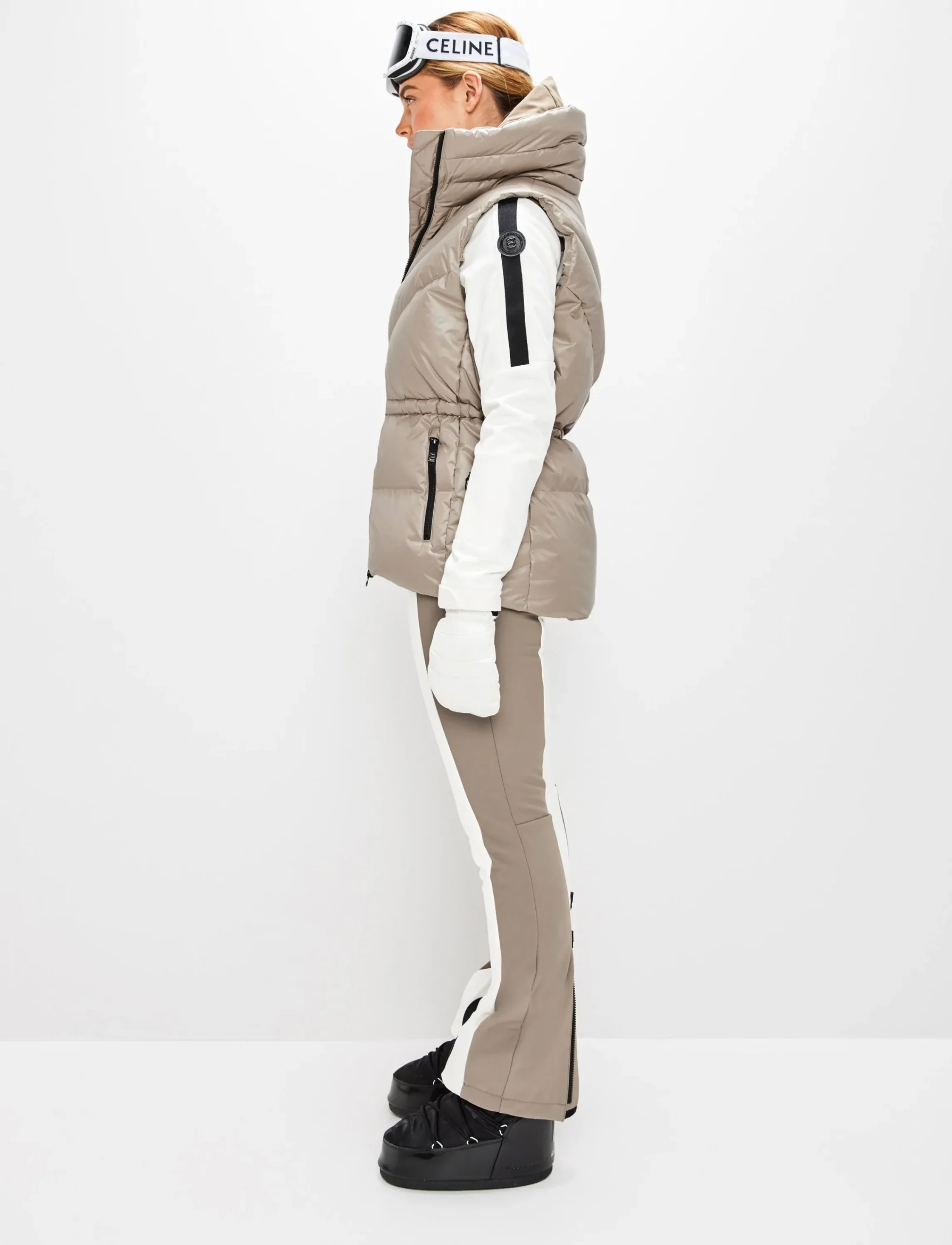 8848 Altitude Klader|Shacci W Down Vest - Lt Fallen Rock