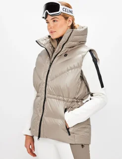 8848 Altitude Klader|Shacci W Down Vest - Lt Fallen Rock