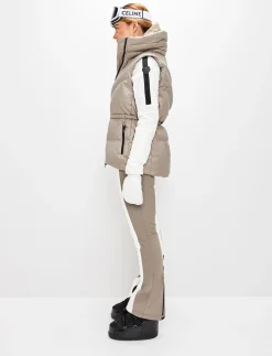 8848 Altitude Skidkläder|Shacci W Down Vest - Lt Fallen Rock