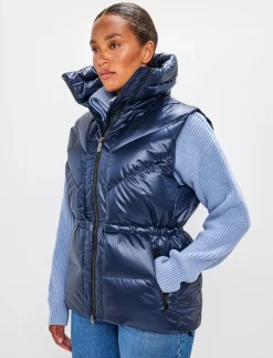 8848 Altitude Klader|Shacci W Down Vest - Navy