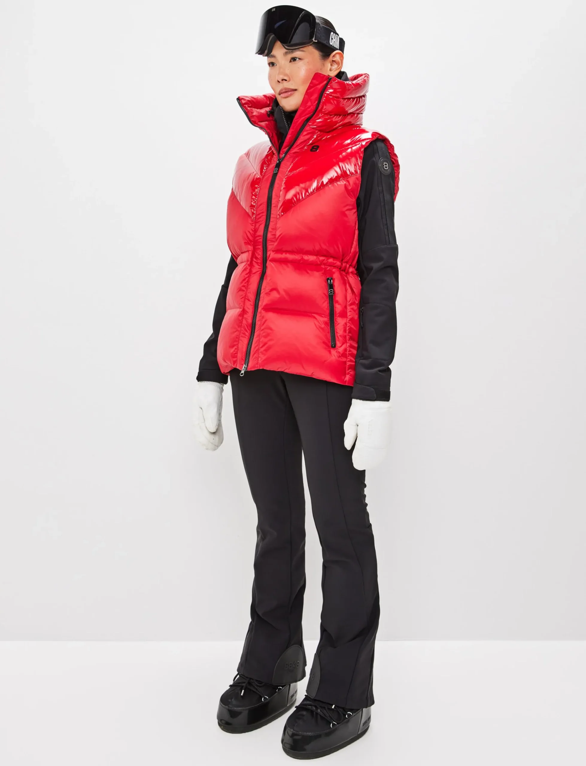 8848 Altitude Skidkläder|Shacci W Down Vest - Red