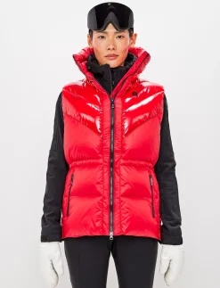 8848 Altitude Klader|Shacci W Down Vest - Red